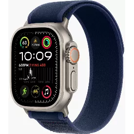 Часы Apple Watch Ultra 2 2024 49 мм, M/L, Titanium Case with Natural Blue Trail Loop